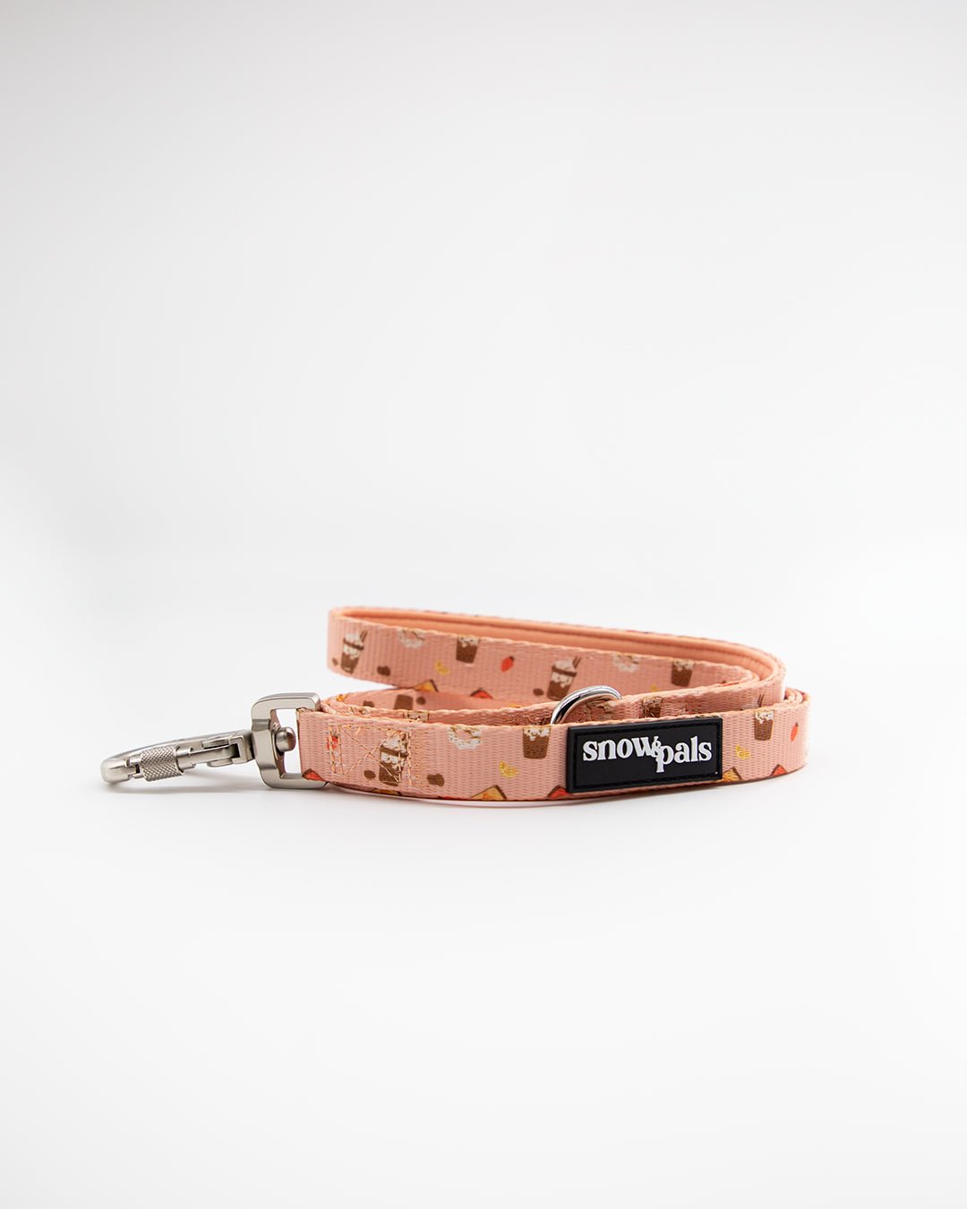 Dog leash with mochi donuts